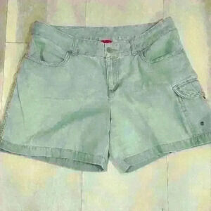 The North Face Size 10 Womens 100% Cotton Cargo Shorts/ Pockets  #830-8